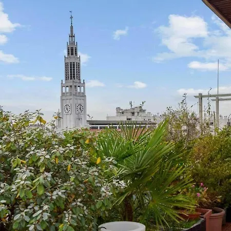 Superb Penthouse With Panoramic View Over * パリ