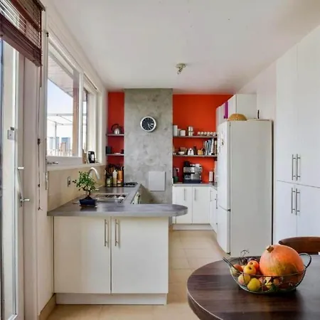 Superb Penthouse With Panoramic View Over アパート *